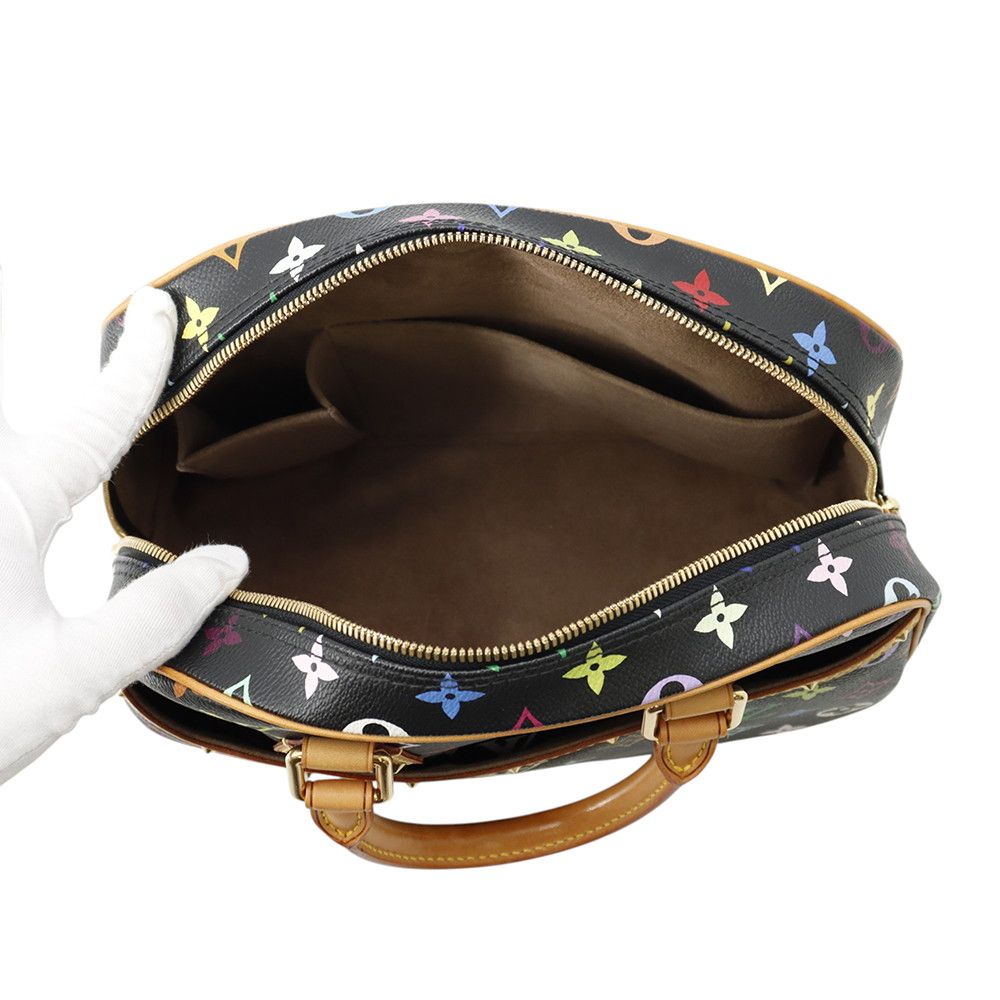 Louis Vuitton Handbag Monogram Multicolor Tourville Black — view 5