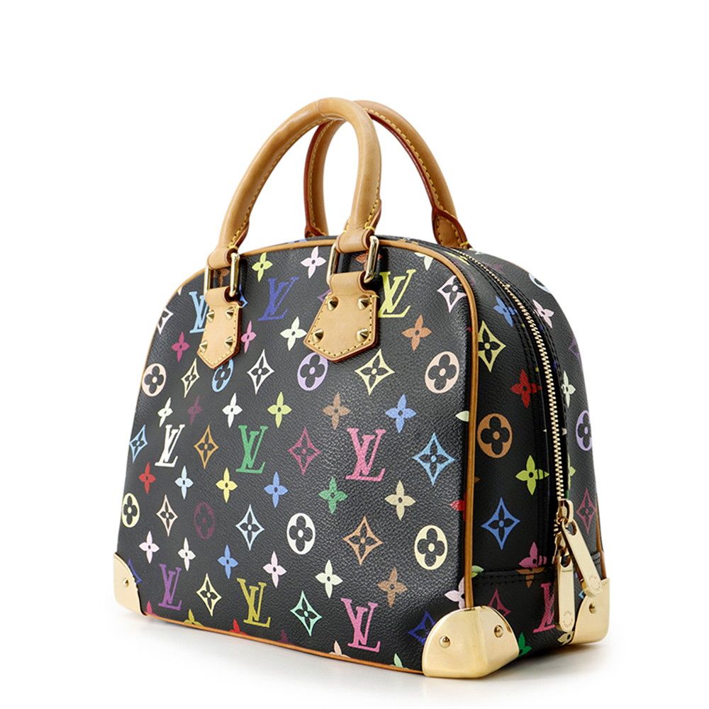 Louis Vuitton Handbag Monogram Multicolor Tourville Black — view 2