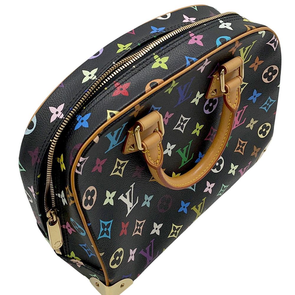 Louis Vuitton Handbag Monogram Multicolor Tourville Black — view 6
