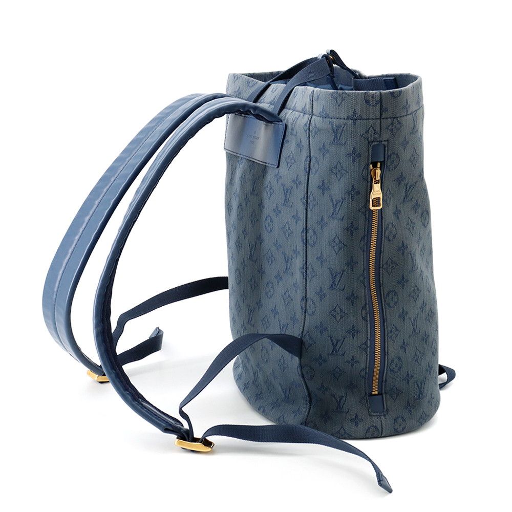 Louis Vuitton Backpack Monogram Denim Chalk — view 2