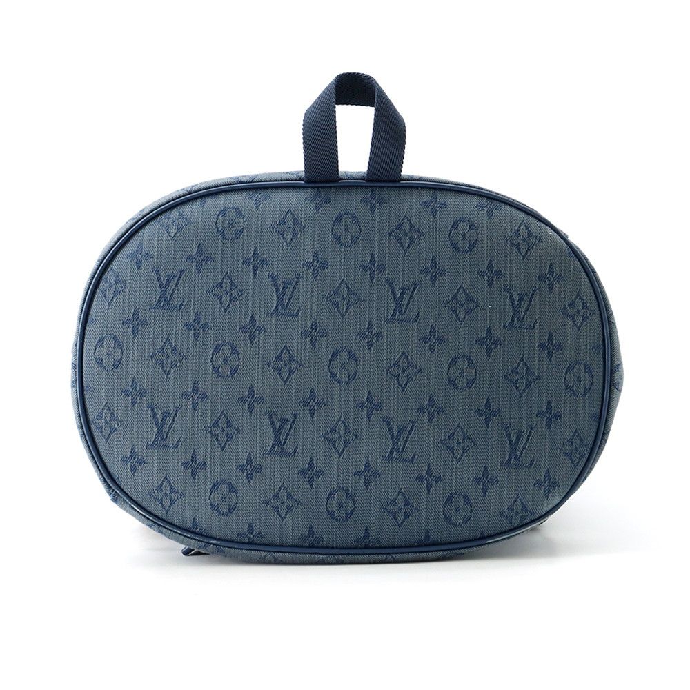 Louis Vuitton Backpack Monogram Denim Chalk — view 3