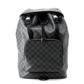 Louis Vuitton Backpack Damier Graphite Zack Black