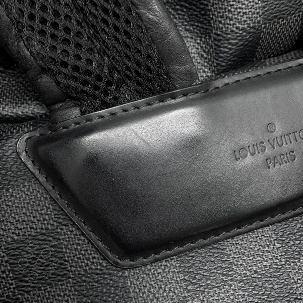 Louis Vuitton Backpack Damier Graphite Zack Black — view 8
