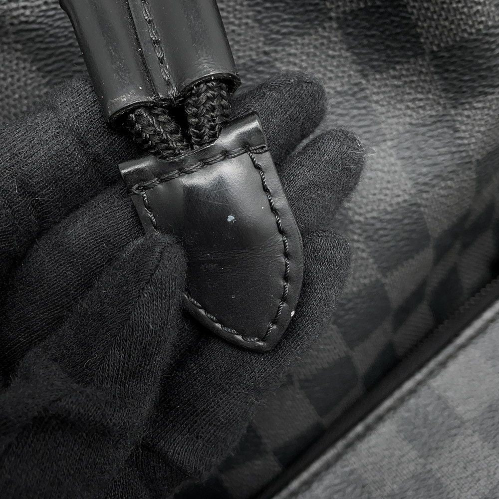 Louis Vuitton Backpack Damier Graphite Zack Black — view 7