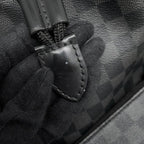 Louis Vuitton Backpack Damier Graphite Zack Black — view 7