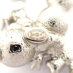 Chanel Brooch CC Logo Silver Clear — view 3