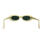 Chanel Sunglasses Dark Gray Ivory Black Vintage CC Logo Eyewear — view 3