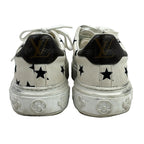 Louis Vuitton Sneakers 35.5 Time Out Line Star Print White Black Brown Monogram — view 3