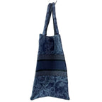 Dior Tote Book Vintage Small Navy Black Blue Gray — view 2
