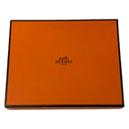 Hermes Scarf Pointie Ivory Orange Multi Caleche Elastique Silk — view 6