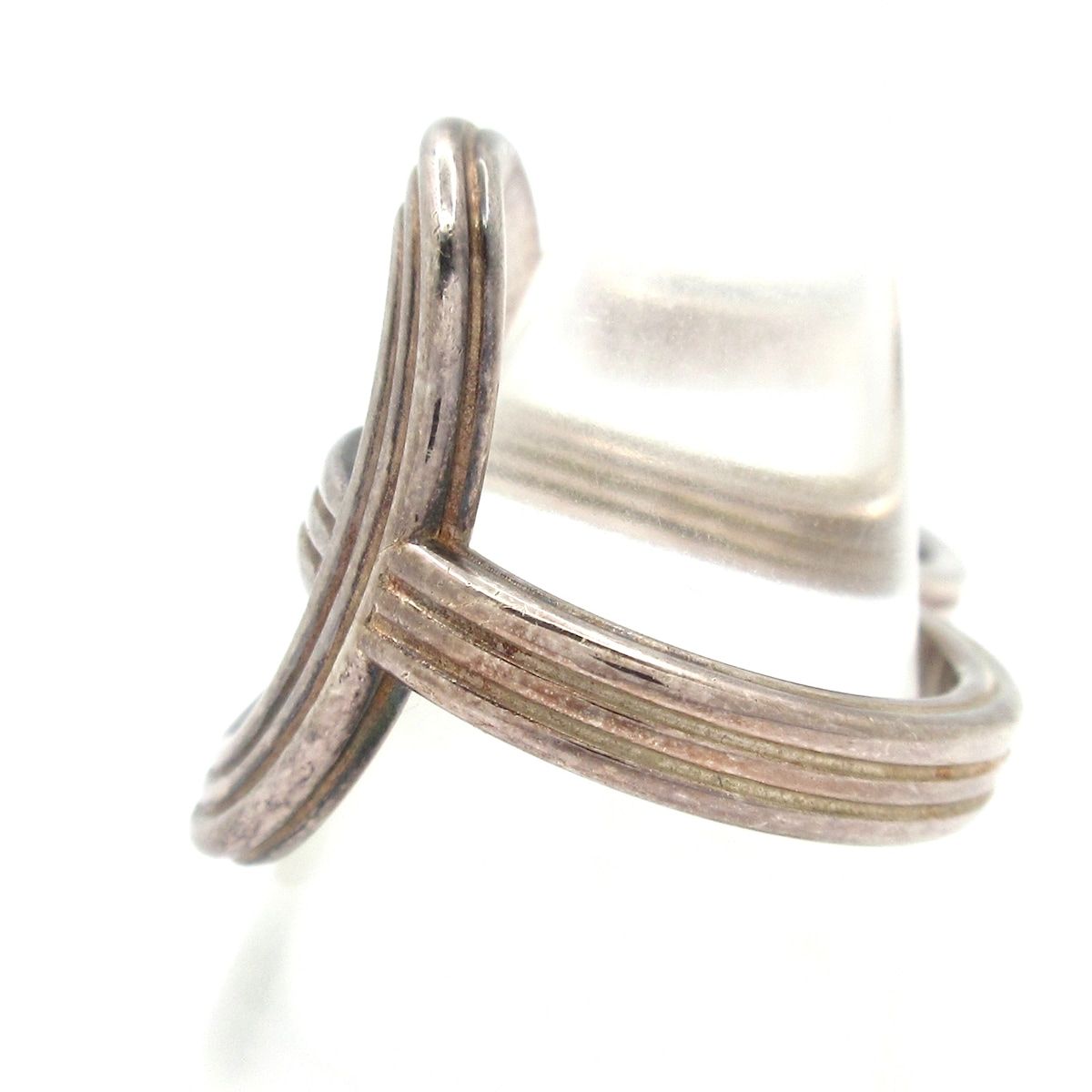 Hermes Ring 53 Chaine D'ancre Silver Double — view 7