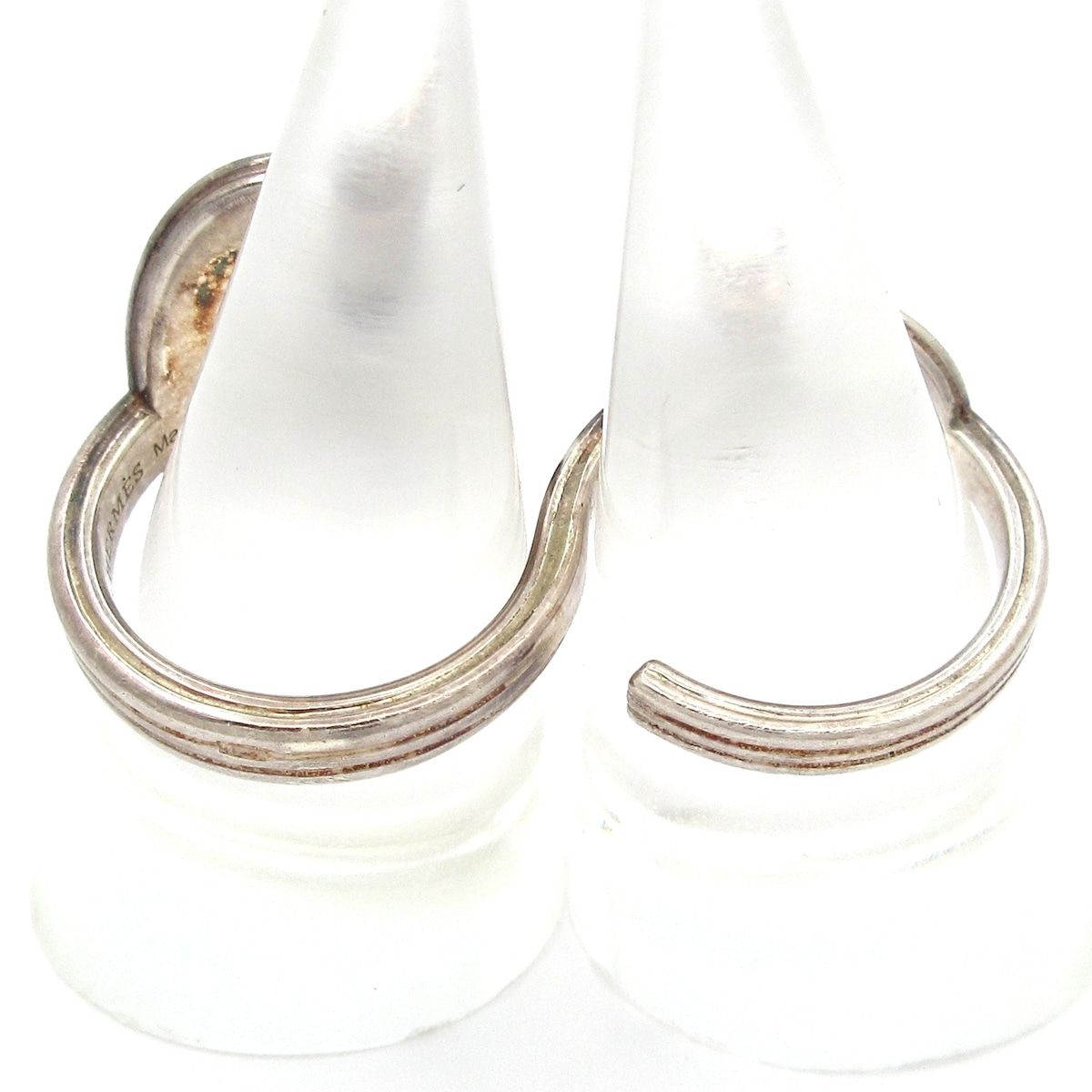 Hermes Ring 53 Chaine D'ancre Silver Double — view 3