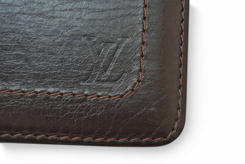 Louis Vuitton Wallet Bifold Vintage Billfold Utah Porto Valle Cult Cles Cafe — view 4