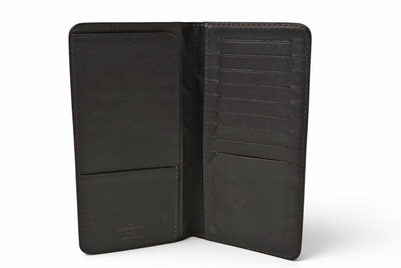 Louis Vuitton Wallet Bifold Vintage Billfold Utah Porto Valle Cult Cles Cafe — view 8