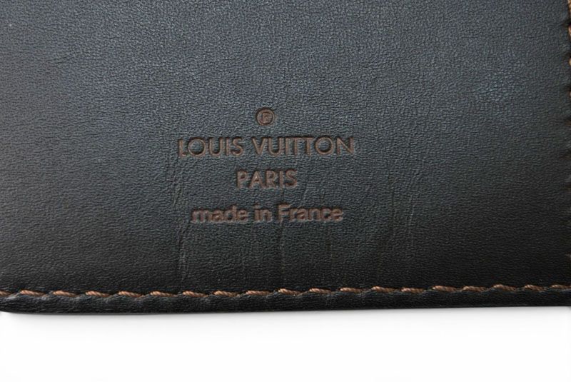 Louis Vuitton Wallet Bifold Vintage Billfold Utah Porto Valle Cult Cles Cafe — view 9