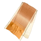 Louis Vuitton Damier Scarf Silk 100% Orange — view 2