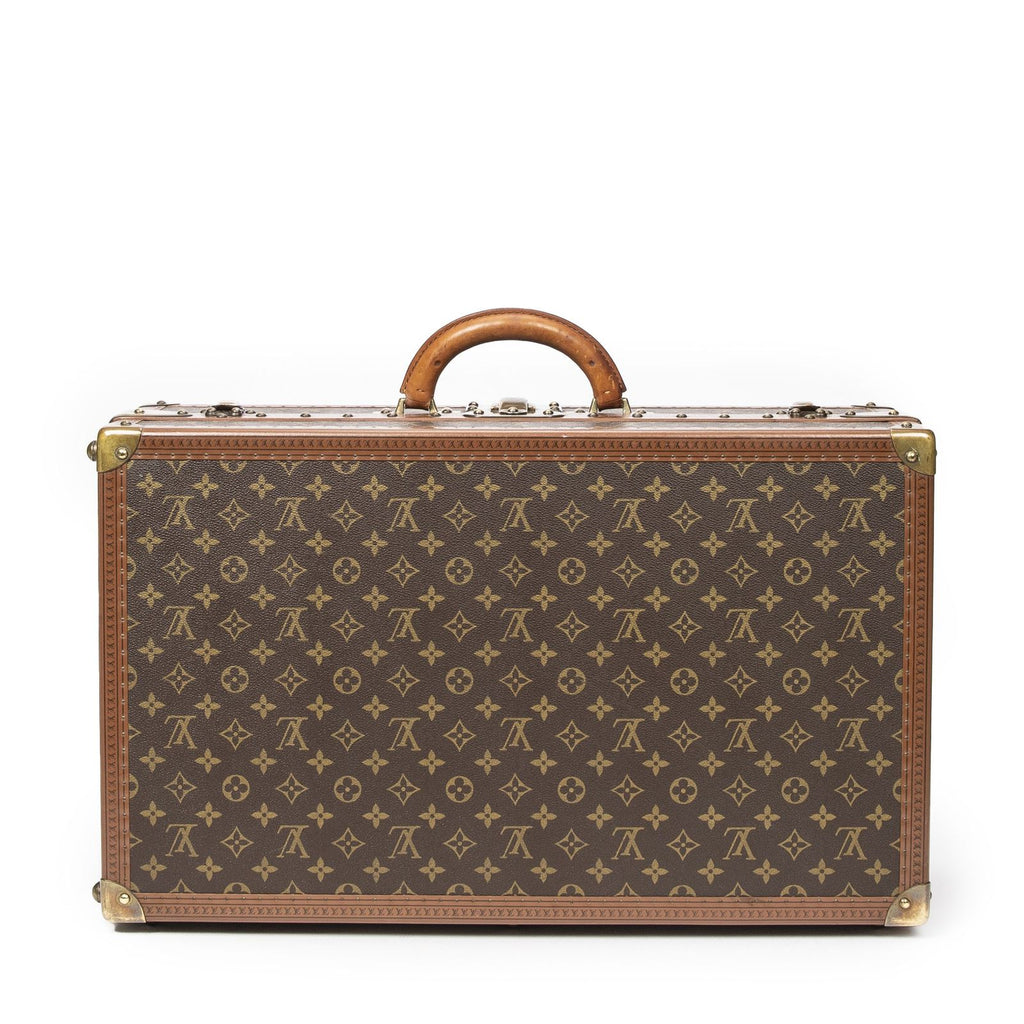 Louis Vuitton Vintage Gemine Trave Case Trunk for Shoes Brown Monogram Canvas — view 5