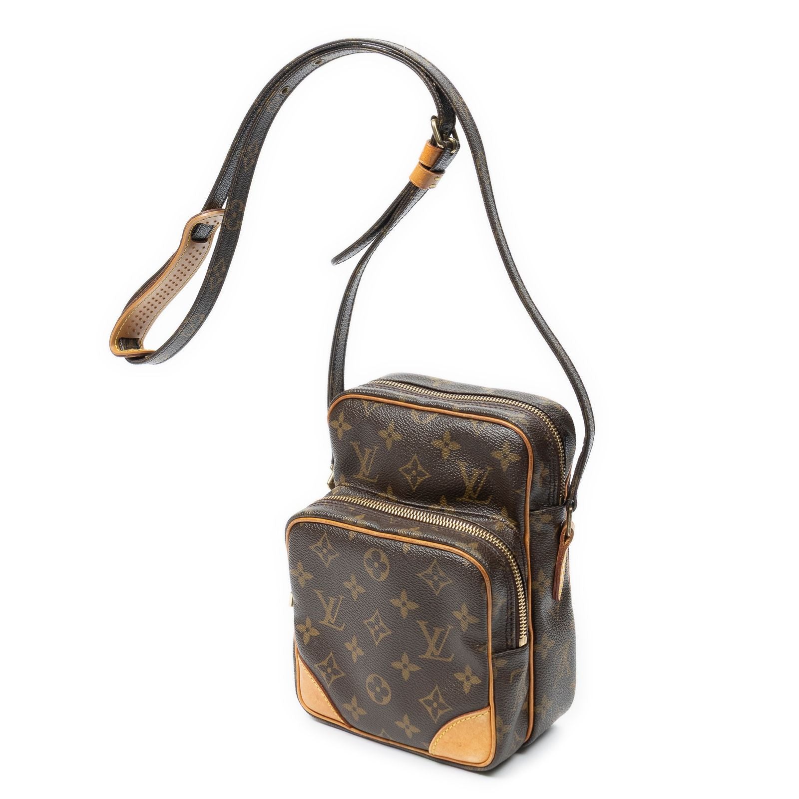 Louis Vuitton Amazon Brown Monogram Canvas Crossbody — view 2