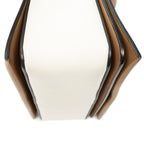 Celine Frame Cross Belt Bag Tan Ivory Calfskin Leather — view 7