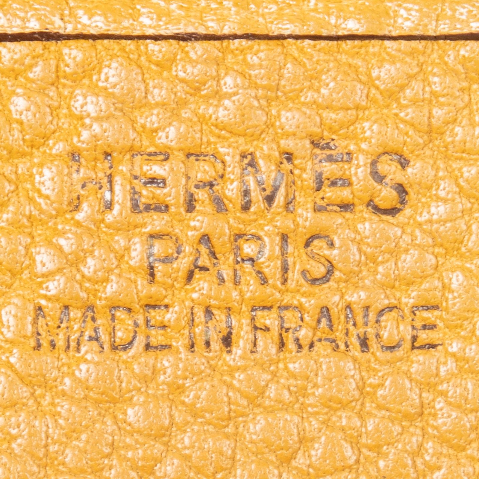 Hermes Evelyne I Natural Sable Taurillon Clemence Leather Messenger — view 8