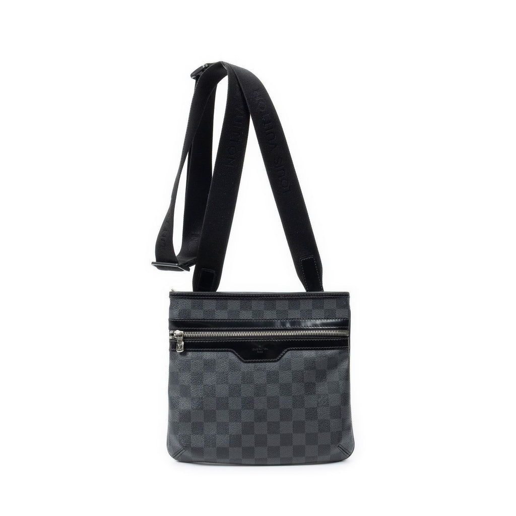 Louis Vuitton Thomas Black Gray Damier Graphite Messenger