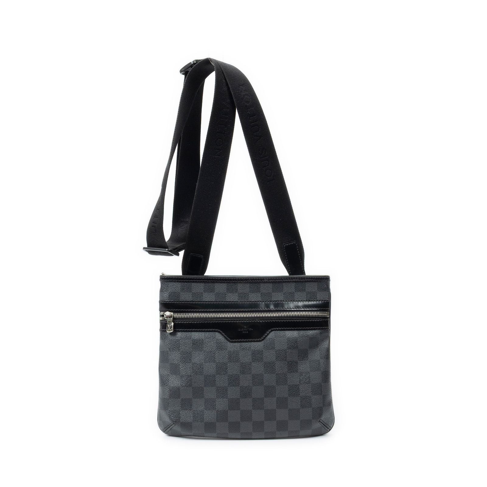 Louis Vuitton Thomas Black Gray Damier Graphite Messenger
