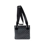 Louis Vuitton Thomas Black Gray Damier Graphite Messenger — view 5