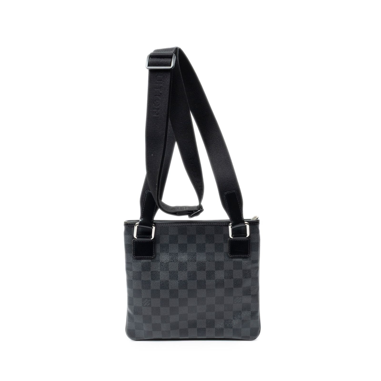Louis Vuitton Thomas Black Gray Damier Graphite Messenger — view 5