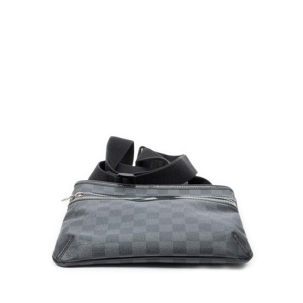 Louis Vuitton Thomas Black Gray Damier Graphite Messenger — view 6