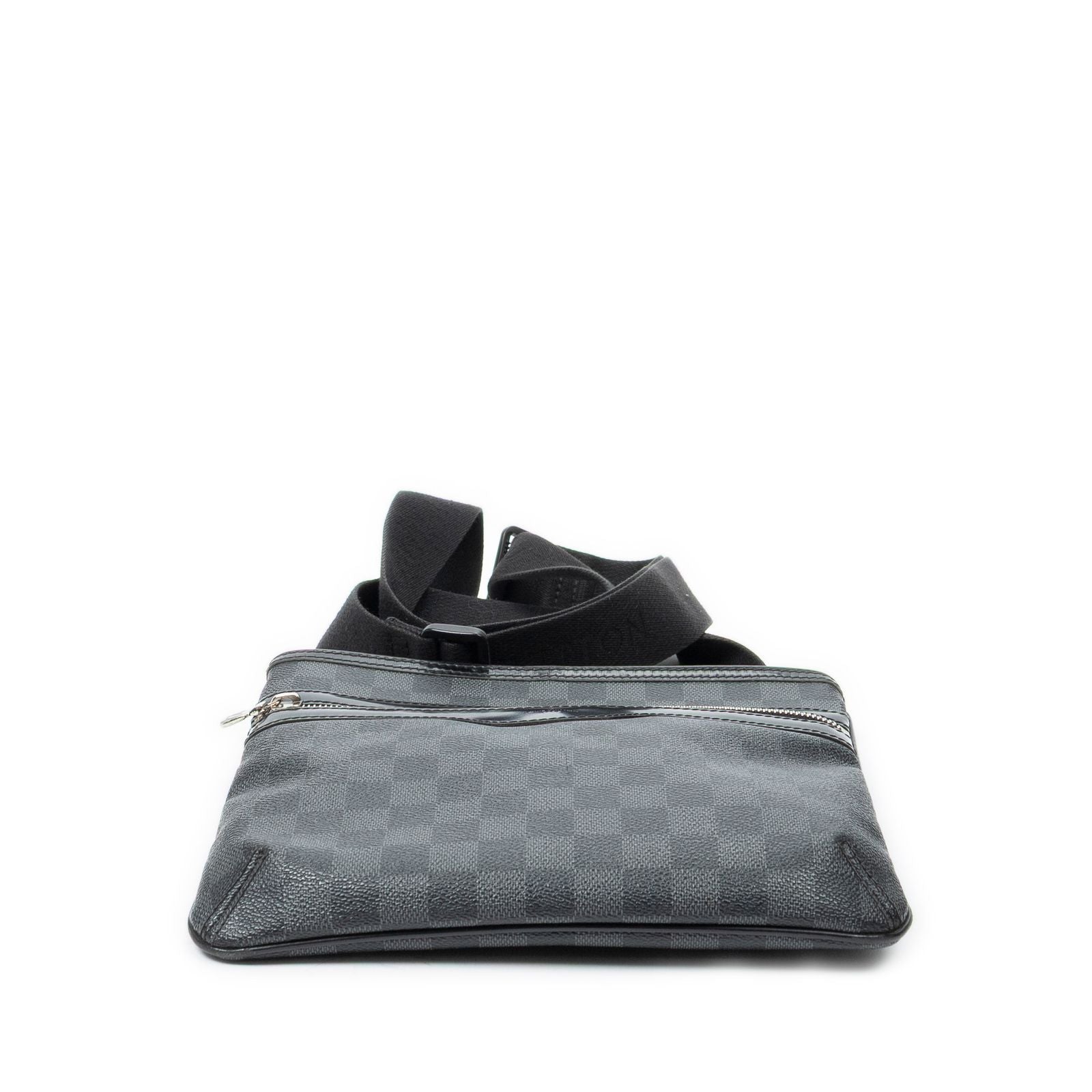 Louis Vuitton Thomas Black Gray Damier Graphite Messenger — view 6