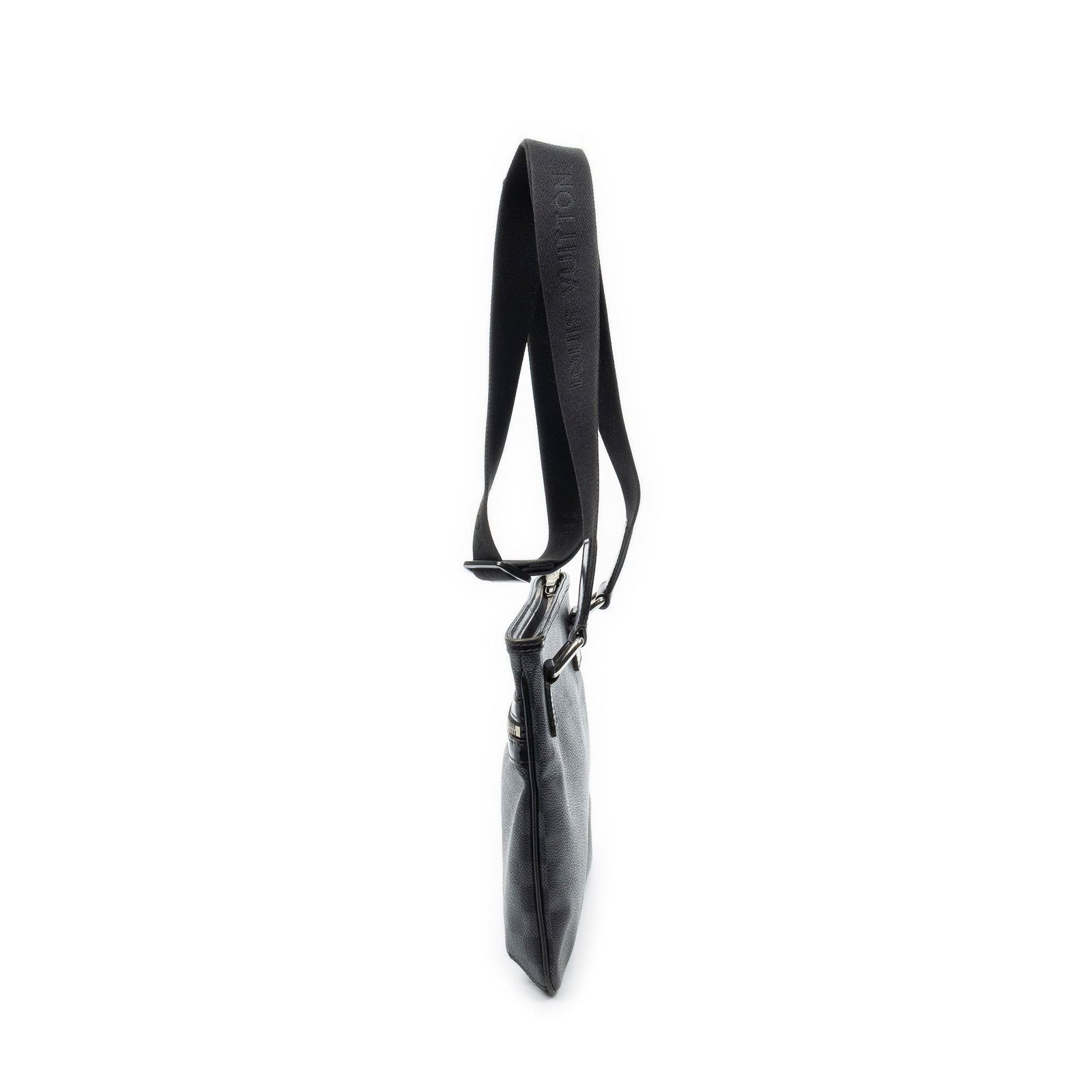 Louis Vuitton Thomas Black Gray Damier Graphite Messenger — view 3