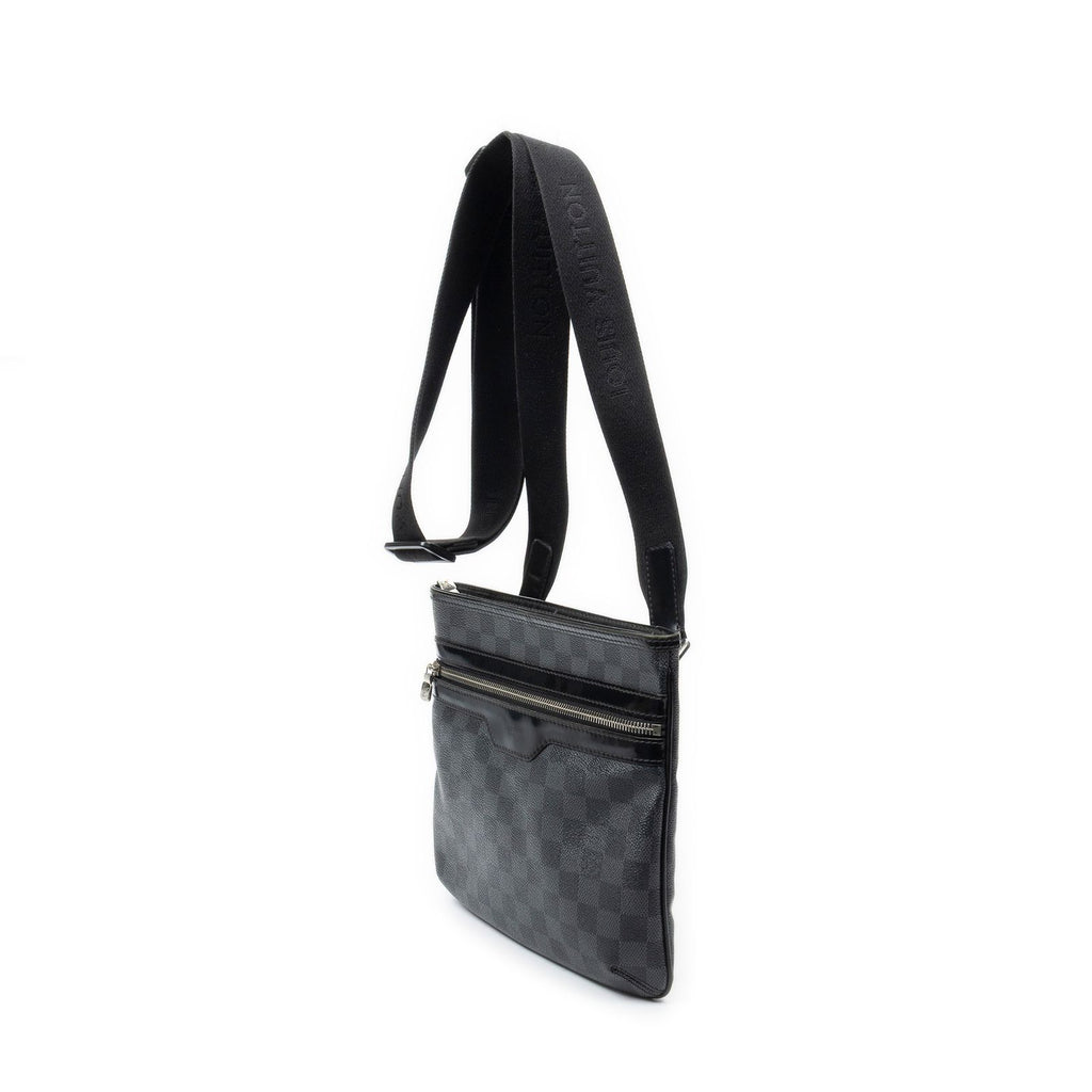 Louis Vuitton Thomas Black Gray Damier Graphite Messenger — view 2