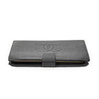Chanel Timeless Bifold Wallet Black Caviar Leather — view 3