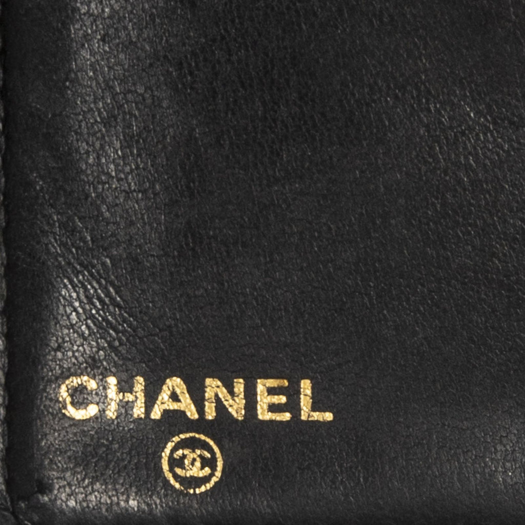 Chanel Timeless Bifold Wallet Black Caviar Leather — view 5