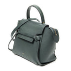 Celine Micro Belt Bag Green Gray Calfskin Leather — view 2