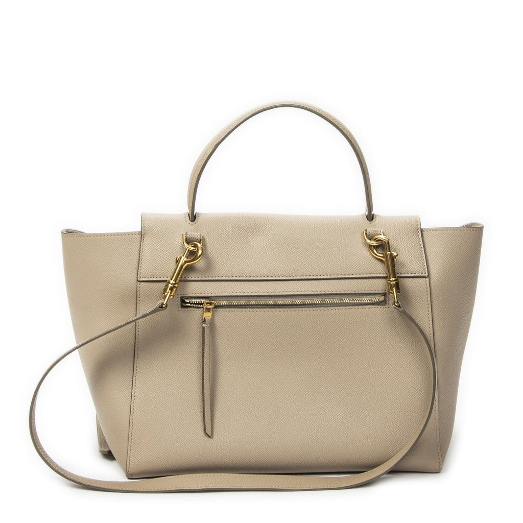 Celine Mini Belt Bag Beige Calfskin Leather — view 5