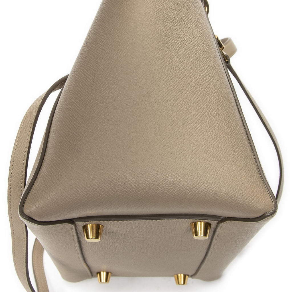 Celine Mini Belt Bag Beige Calfskin Leather — view 8