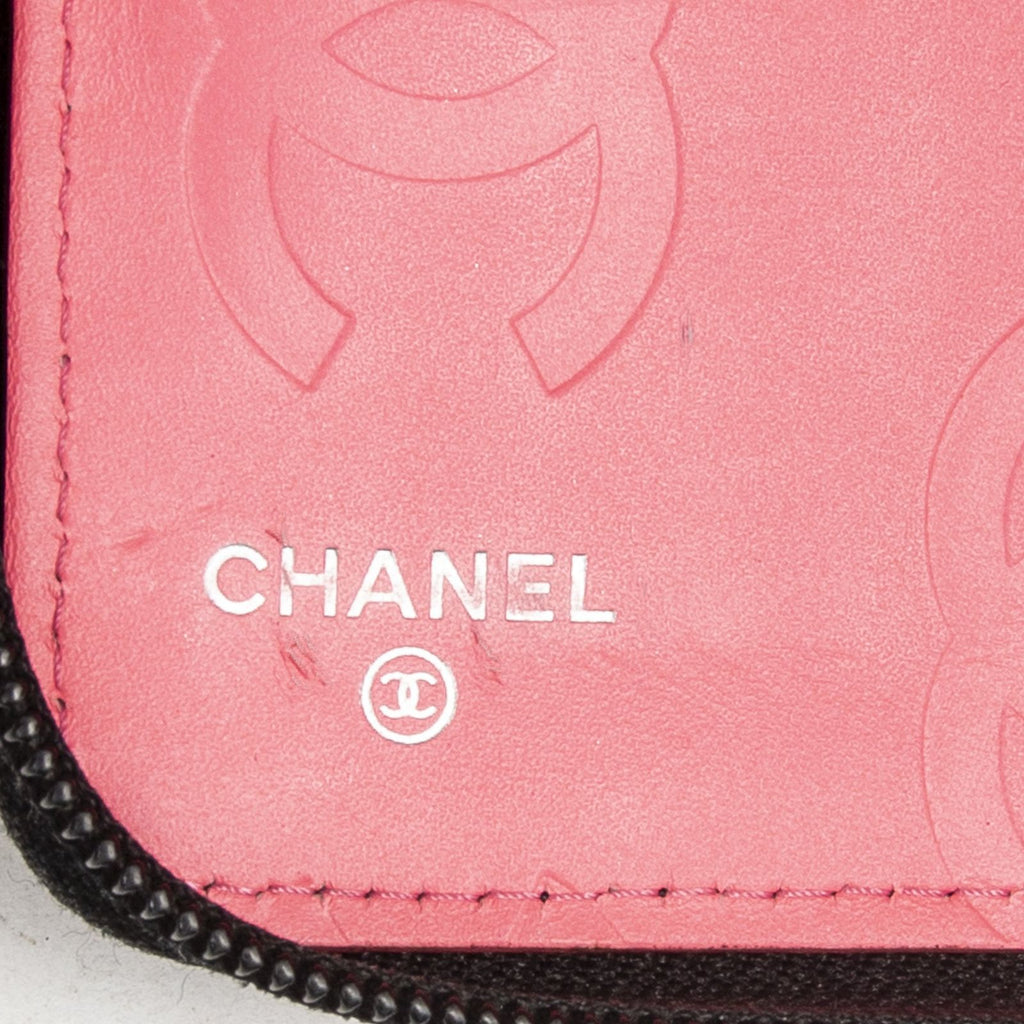 Chanel Cambon Ligne Organizer Wallet Black Quilted Lambskin Leather — view 5
