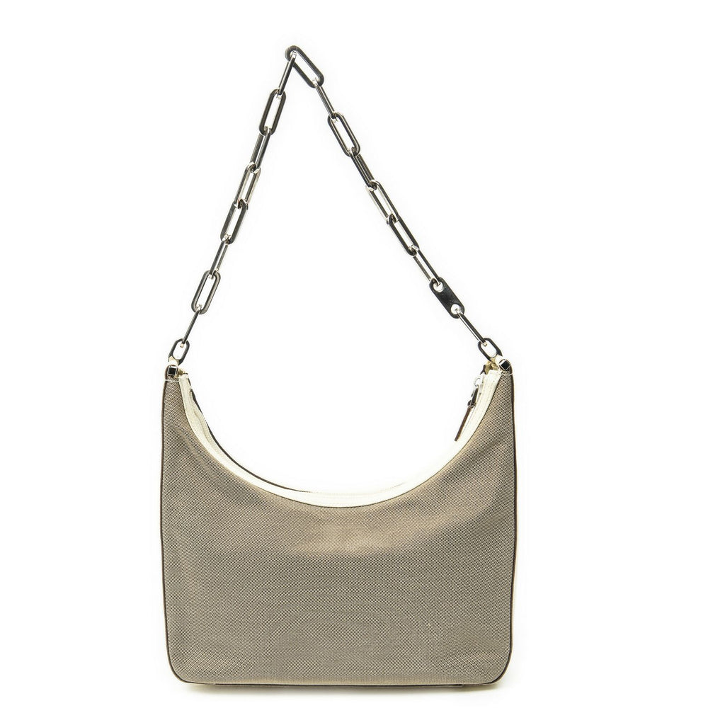 Gucci Vintage Chain Hobo Beige Canvas — view 5