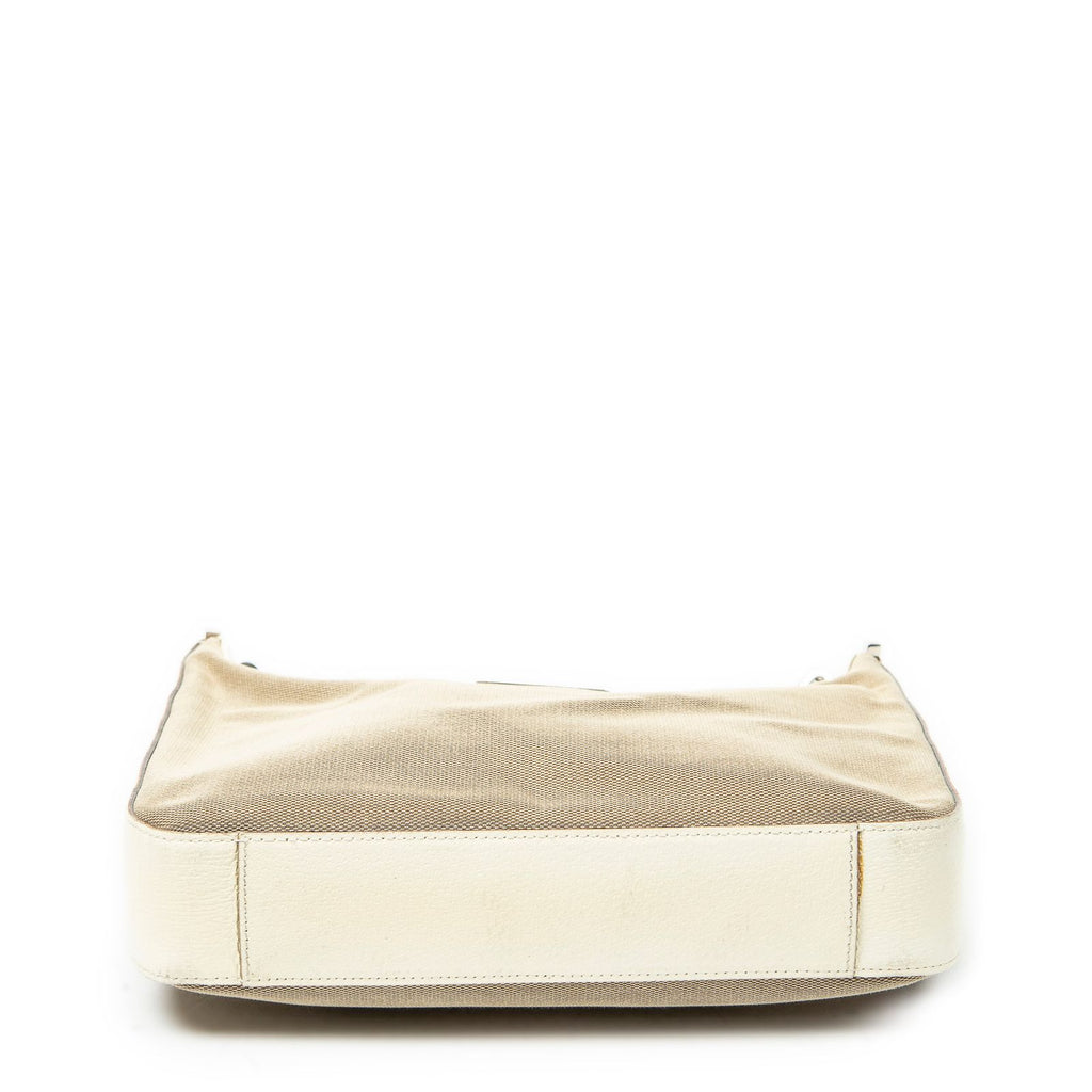 Gucci Vintage Chain Hobo Beige Canvas — view 6