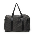 Gucci Large Duffle Black GG Denim Canvas — view 5