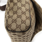 Gucci Flap Messenger Beige Brown GG Canvas — view 7