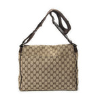 Gucci Flap Messenger Beige Brown GG Canvas — view 5