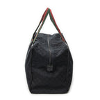 Gucci Web Carry on Duffle Black GG Canvas — view 3