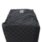 Gucci Web Carry on Duffle Black GG Canvas — view 8