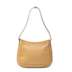 Loewe Zip Button Gray Calfskin Leather Messenger — view 5