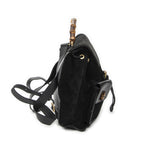 Gucci Rajibanbu Backpack Black Suede Leather — view 4