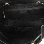 Gucci Rajibanbu Backpack Black Suede Leather — view 9