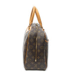Louis Vuitton Deauville Brown Monogram Canvas Handbag — view 3