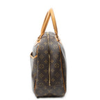 Louis Vuitton Deauville Brown Monogram Canvas Handbag — view 4